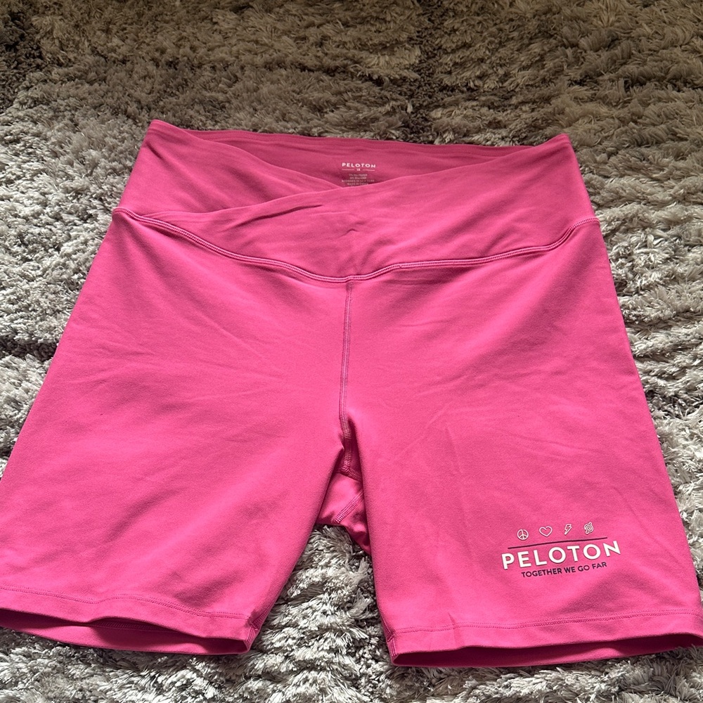Peloton Women's Vibrant Pink Bike Shorts